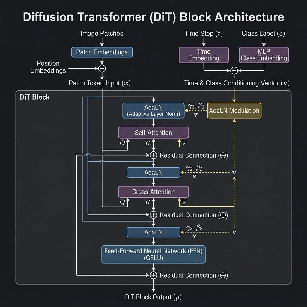 DiT Block Architecture